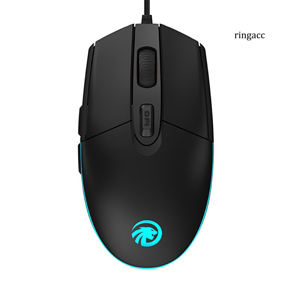 Chuột Máy Tính Usb Gắn Đèn Led Nhiều Màu