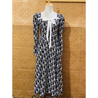 ĐẦM MAXI HOA CỘT NƠ