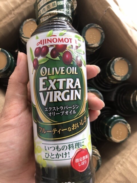 Dầu Oliu Ajinomoto Extra Virgin date 2022