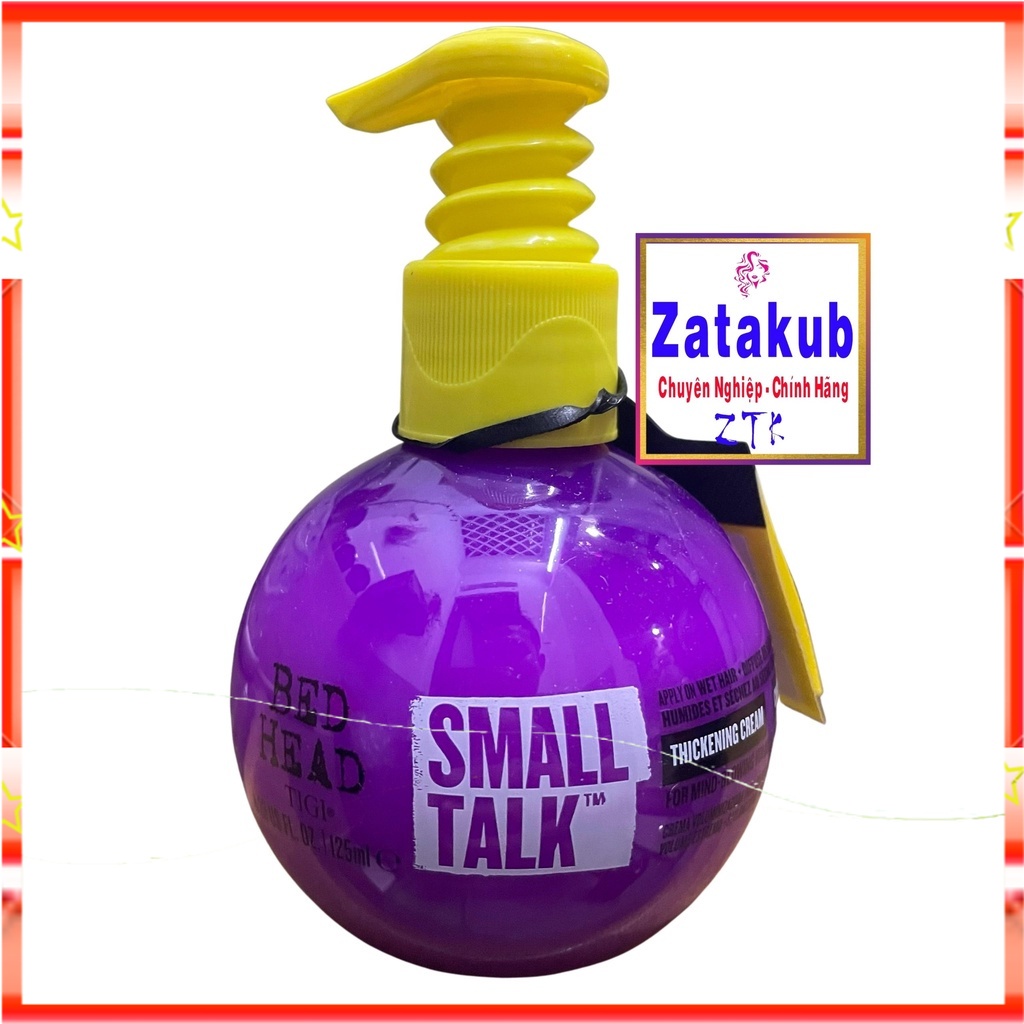 TIGI BED HEAD Kem Tạo Nếp Tóc Uốn Tigi Bed Head Small Talk 125ml (NEW)