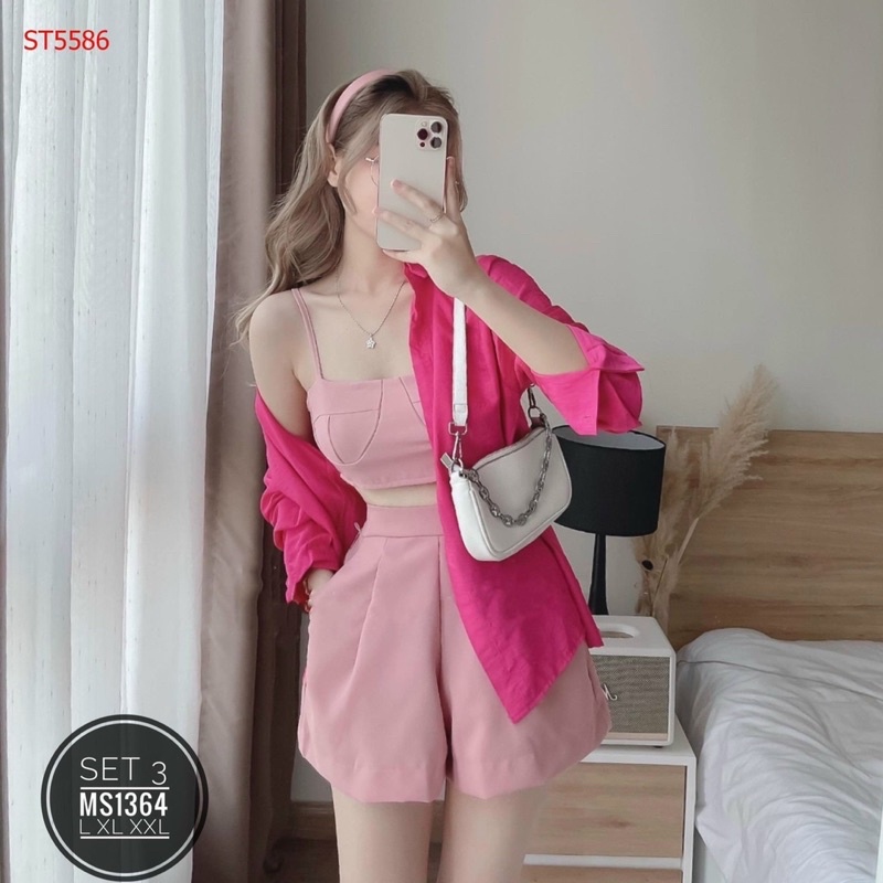 [ CHUBBY BIGSIZE ] SET SƠ MI TỪ 55-100kg