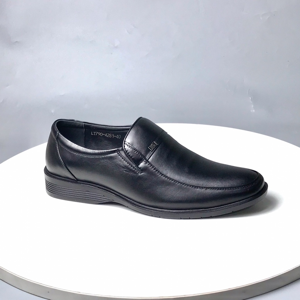 Giày da nam BQ ❤️FREESHIP❤️ Giày công sở trung niên da bò cao cấp đế cao su GT4281