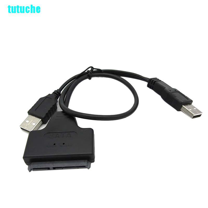 Cáp Chuyển Đổi Usb 2.0 Sang Sata Serial Ata Cho Ổ Cứng 2.5 "Hdd Ssd Laptop