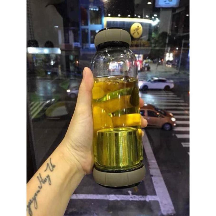 BÌNH LỌC TRÀ THỦY TINH 450ml[ giảm cực khủng ] - HV Store 120