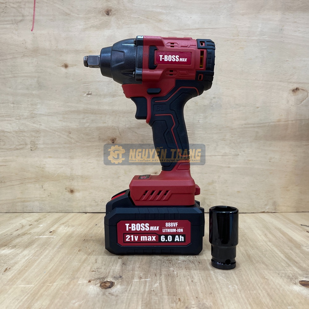 Máy siết bulong pin T-boss hàng đẹp chuyên thợ