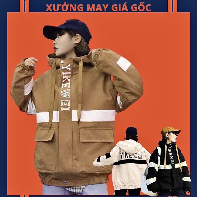 🎆𝐇𝐎𝐓𝐓𝐑𝐄𝐍𝐃🎆 054 Áo Khoác Kaki 2 Lớp Unisex Cực Hot (Kèm Video, Hình Thật)