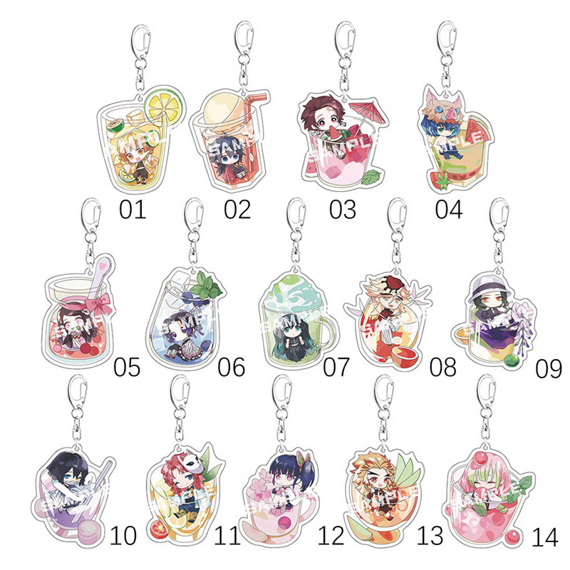 Mặt Dây Chuyền Anime Ghost Dastruction Blade Beverage Series Tanji Lang Youdouzi Dễ Thương Jesunshop