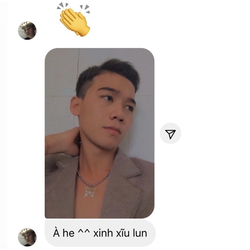 Vòng Cổ Ball Chain Hình Bướm Thép Titan Chống Gỉ, Vòng Cổ Nam Nữ Dạng Bi