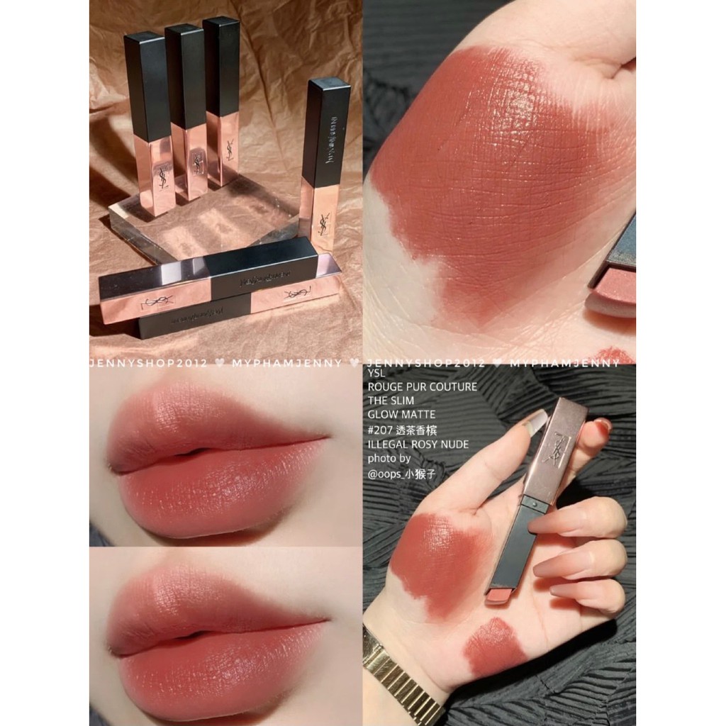 Son Thỏi YSL The Slim Glow Matte