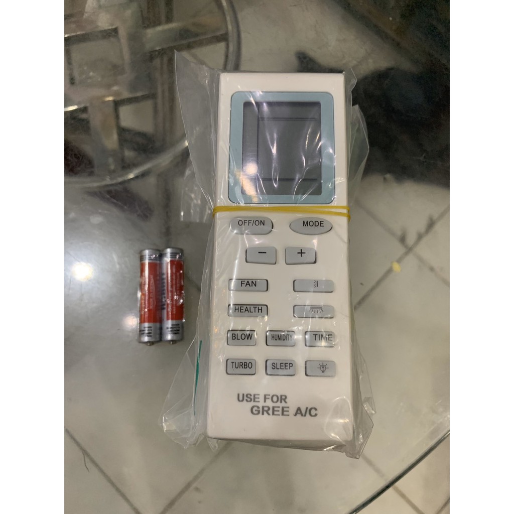 REMOTE MÁY LẠNH GREE MẪU 1 - ĐIỀU KHIỂN ĐIỀU HÒA GREE MẪU 1