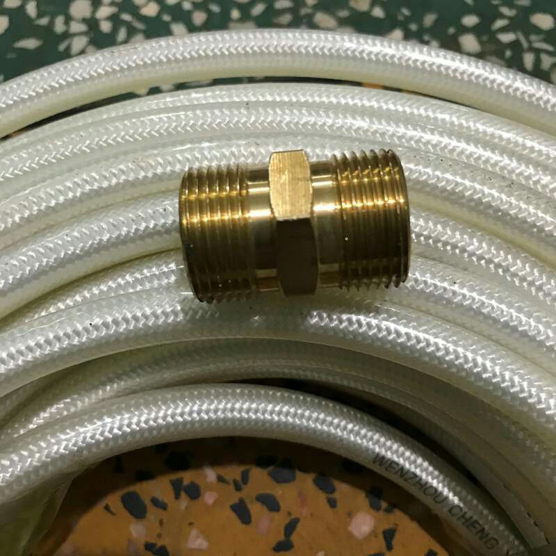 Khớp nối dây xịt rửa xe 2 đầu ren 22mm