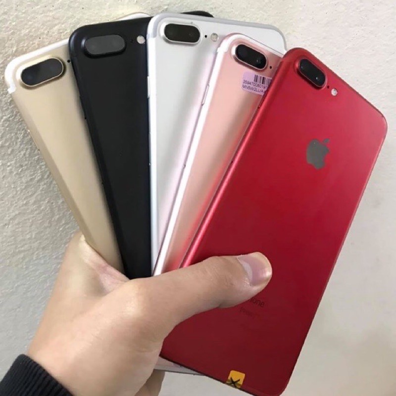 [Ảnh thật] Điện thoại Iphone 7 / 7plus / 8plus nhiều loại hàng, Quốc tế và Lock chính hãng Apple, ít xước, pin cao 9x | BigBuy360 - bigbuy360.vn