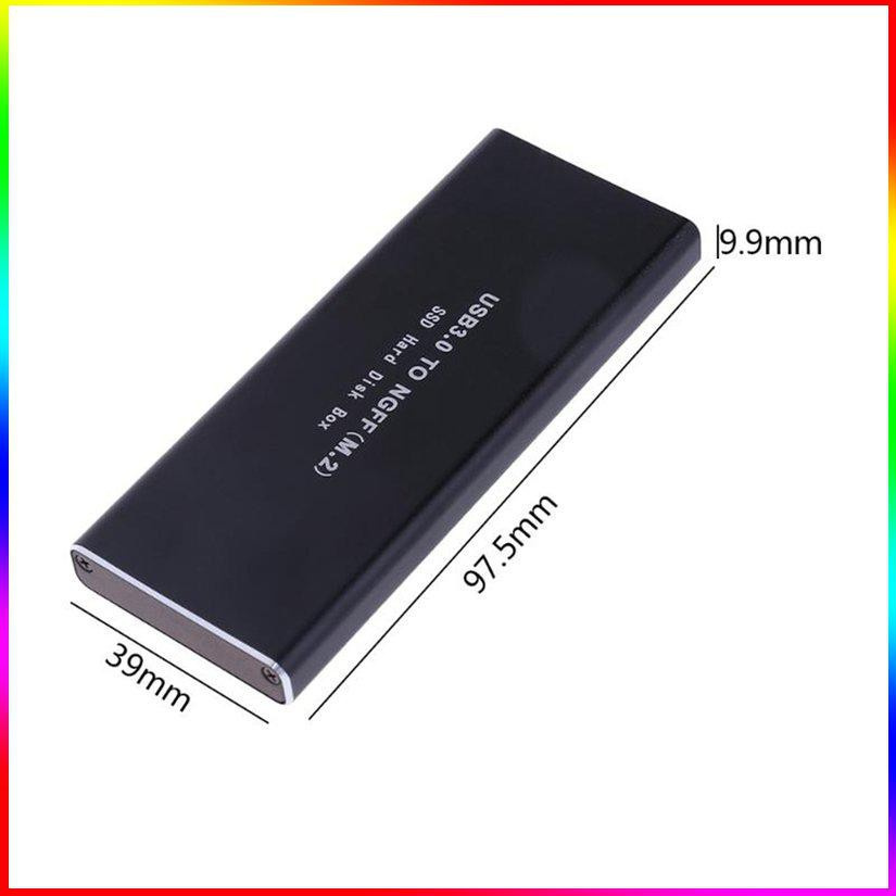 Hộp Đựng Ổ Cứng Ssd M.2 Ngff Sang Usb 3.0 | BigBuy360 - bigbuy360.vn