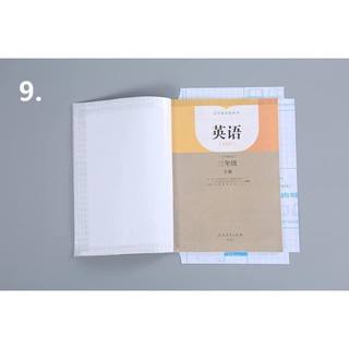 COMBO 10 Decal bọc sách vở cho bé 25*34