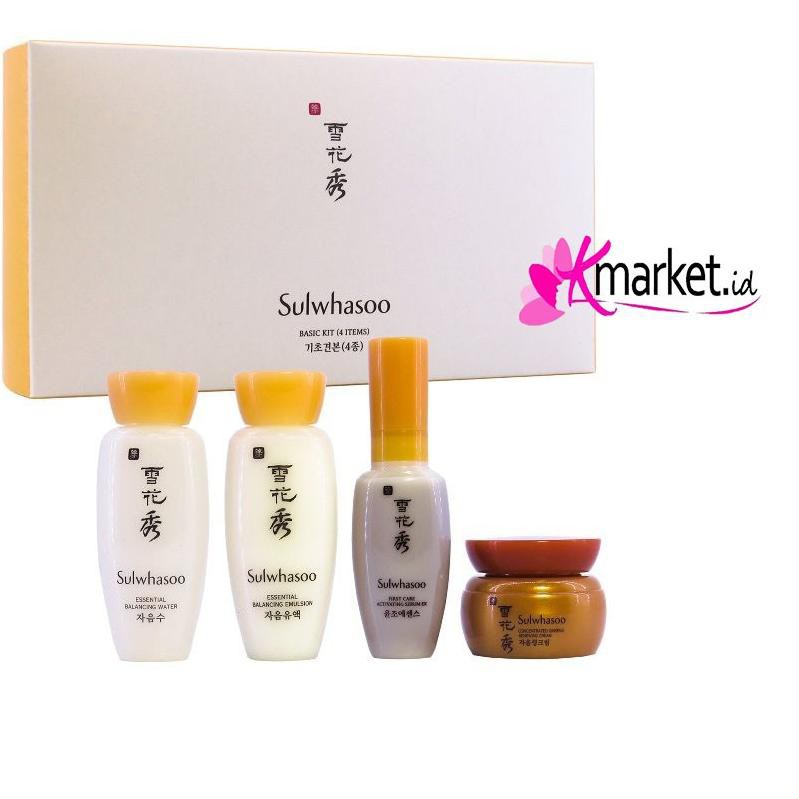 (hàng Mới Về) Bộ Mỹ Phẩm Chăm Sóc Da 4 Món Sulwhasoo