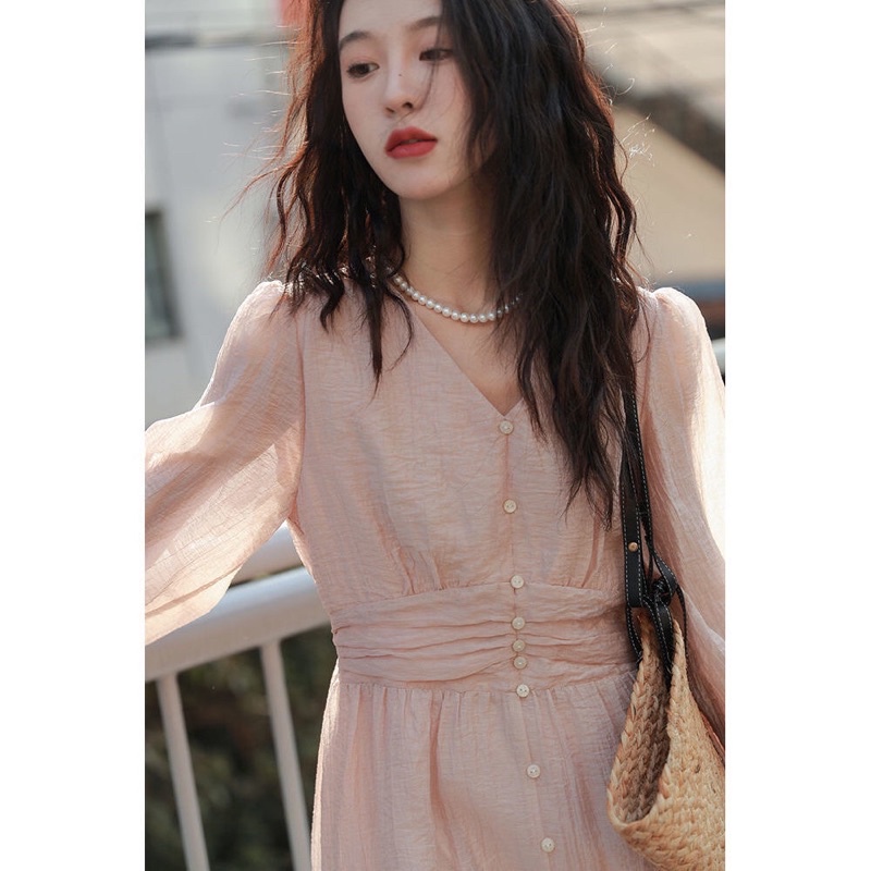 Váy dài nàng thơ thiết kế