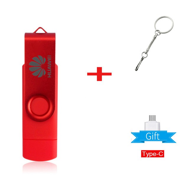 HUAWEI Thẻ Nhớ USB 2.0 OTG Tốc Độ Cao Bằng Kim Loại Chống Nước 128GB 64GB 32GB 16GB 8GB