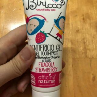 Kem đánh răng hữu cơ trẻ em Birrico 75ml