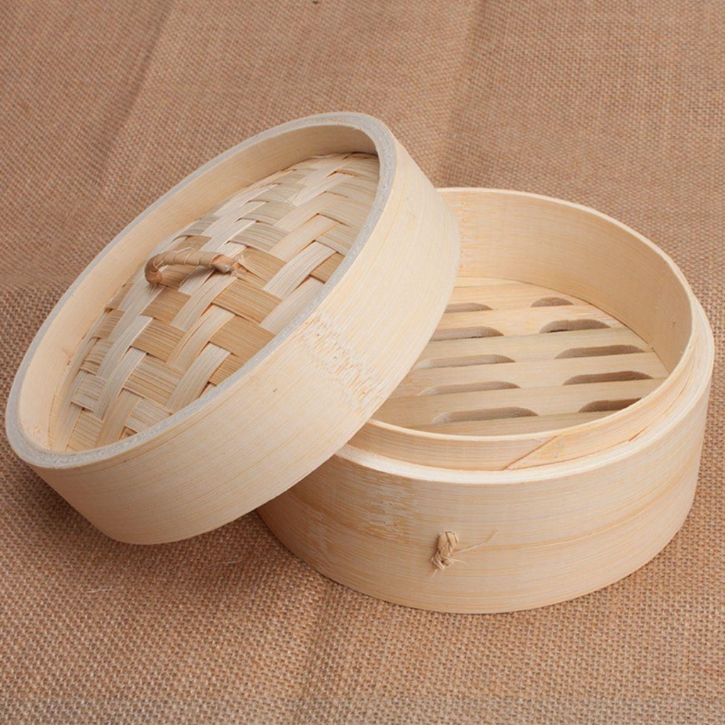 Khay Đựng Xà Phòng Bằng Tre Có Nắp Đậy Tiện Dụng Cho Nhà Bếp / Nhà Tắm