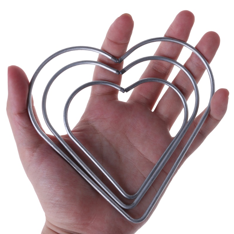 Vòng Nhẫn Kim Loại Hình Trái Tim Dùng Làm Dreamcatcher DIY