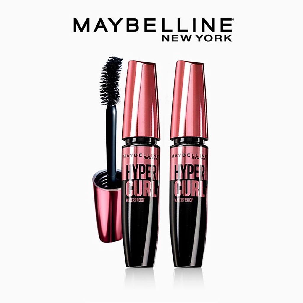 Mascara Cong Mi Hyper Curl Waterproof Maybelline New York