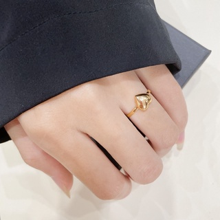 Nhẫn nữ tim phồng vàng có đủ size 10k