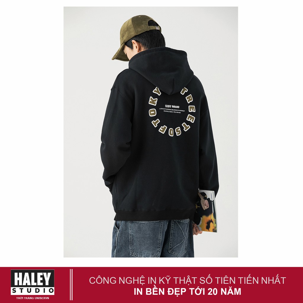 Áo Hoodie Nam Nữ unisex phong cách Hàn Quốc cá tính, Áo chất nỉ cá sấu mã HD054 - Tặng vòng tay xinh - HaleyStudio | BigBuy360 - bigbuy360.vn