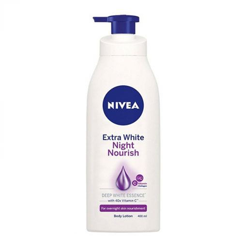 Sữa dưỡng thể trắng da ban đêm NIVEA Extra White Night Nourish Body Lotion 400ml