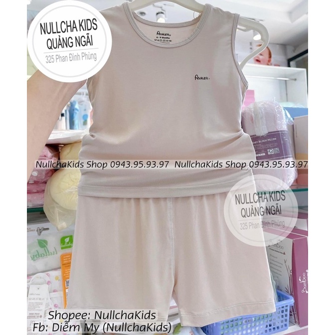 Bộ ba lỗ - sát nách Avaler sợi tre cao cấp siêu mát