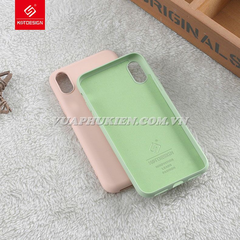 Ốp lưng Silicone dẻo màu hãng KST DESIGN Cho iPhone 11 Pro Max, 11 Pro, 11, Xs Max, Xr, Xs, X, Chống bẩn, chống vân tay