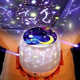 Đèn led chiếu ánh sao trang trí phòng ngủ độc đáo