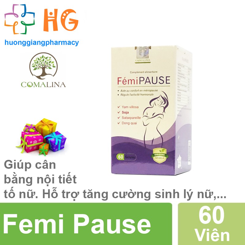 Femi Pause --Viên uống cân bằng nội tiết tố nữ