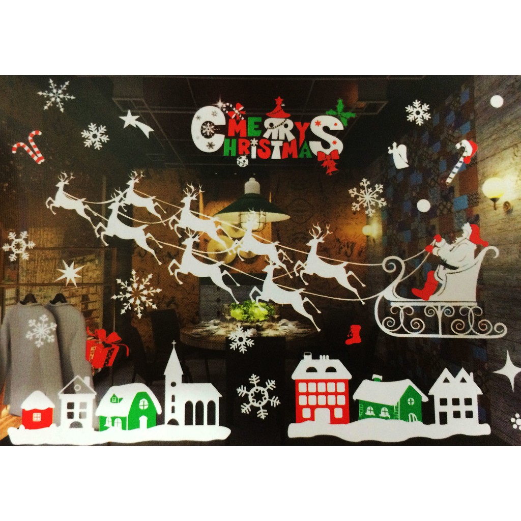 Tranh dán tường, kính NOEL
