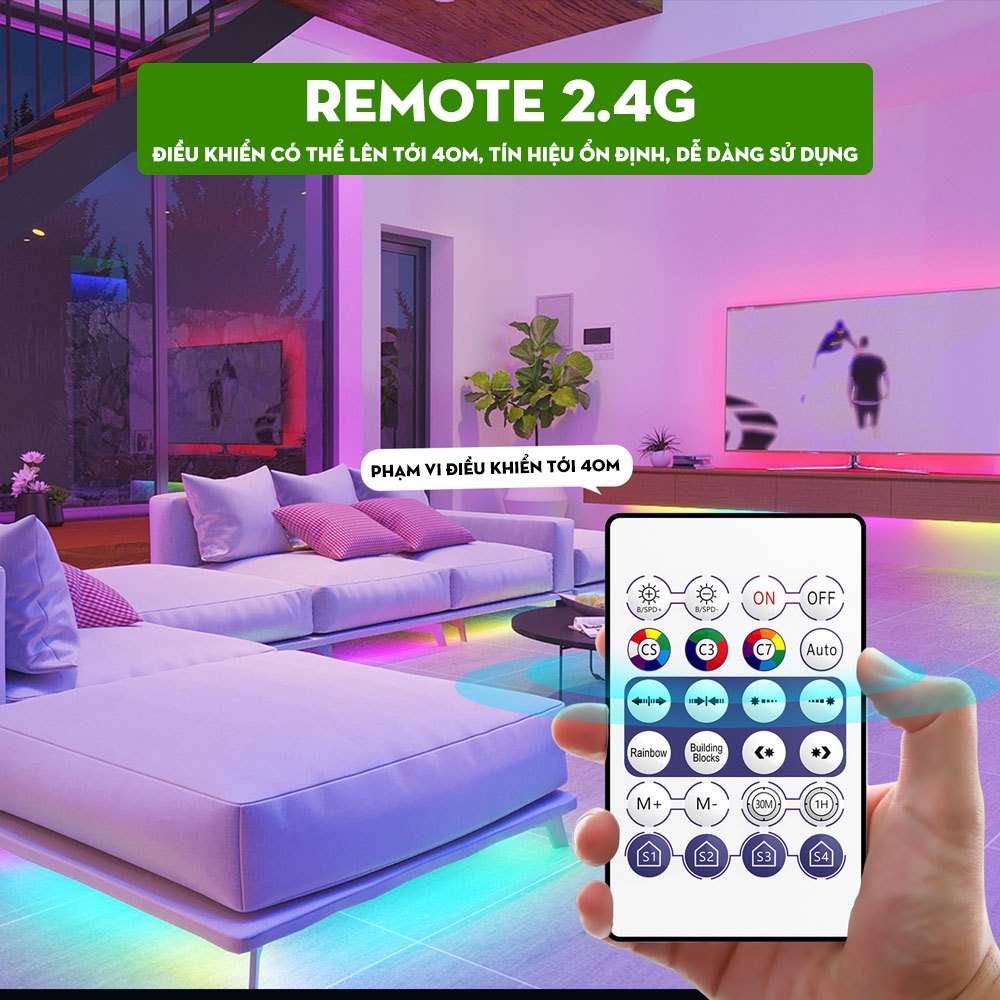 Bộ điều khiển đèn Led dây đuổi WS2811 WS2812B 1903 SK6812RGBW SM16703 thiết lập pixel