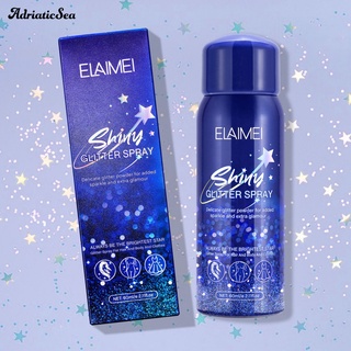 Xịt kim tuyến lấp lánh trang điểm cơ thể dung tích 60ml