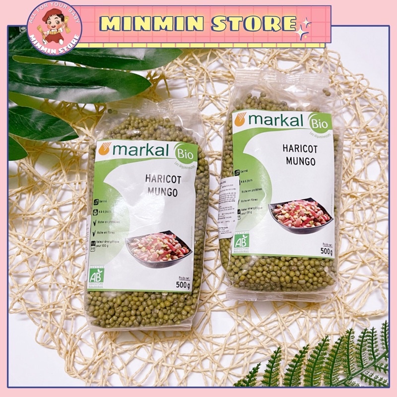 ĐẬU XANH HỮU CƠ MARKAL 500G