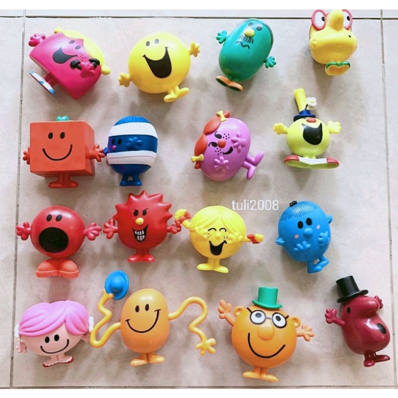 Mô hình nhân vật Mr Men &amp; Little Miss McDonald's