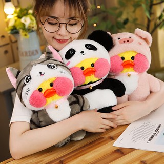 Gấu Bông Vịt Lalaland Má Hồng Đáng Yêu ( Kèm ảnh thật )