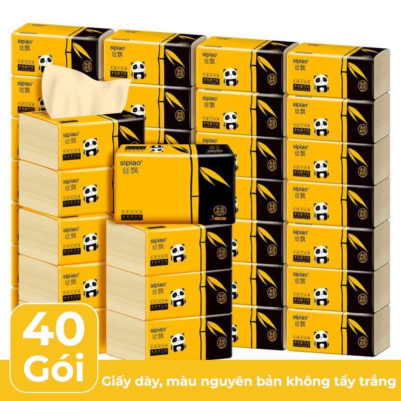 Thùng 40 gói giấy Sipiao 1028 nội địa trung cao cấp.