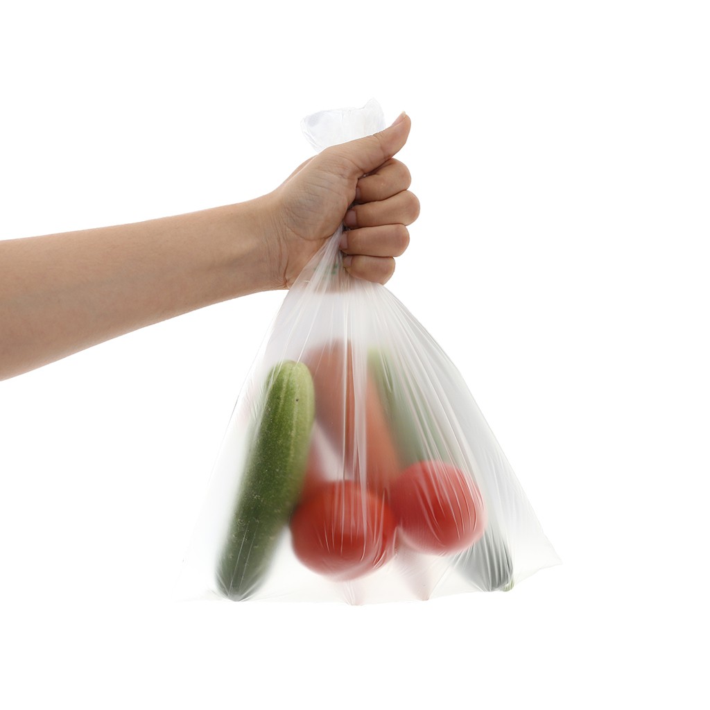 Túi tự hủy sinh học GreenEco 100 cái, túi đựng thực phẩm - KSVH