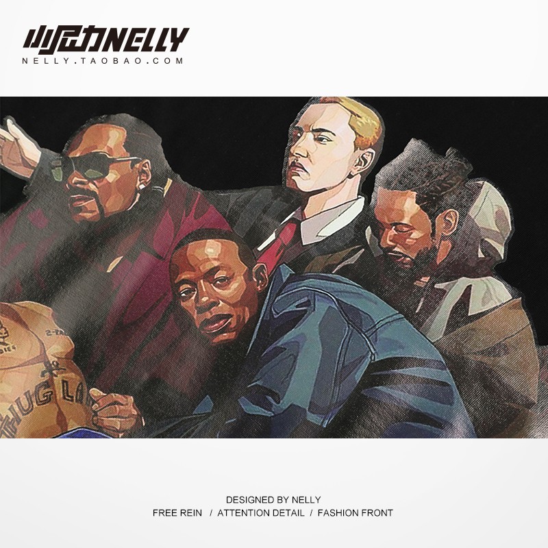 Áo phông Nelly cộc tay - BanditGang | BigBuy360 - bigbuy360.vn