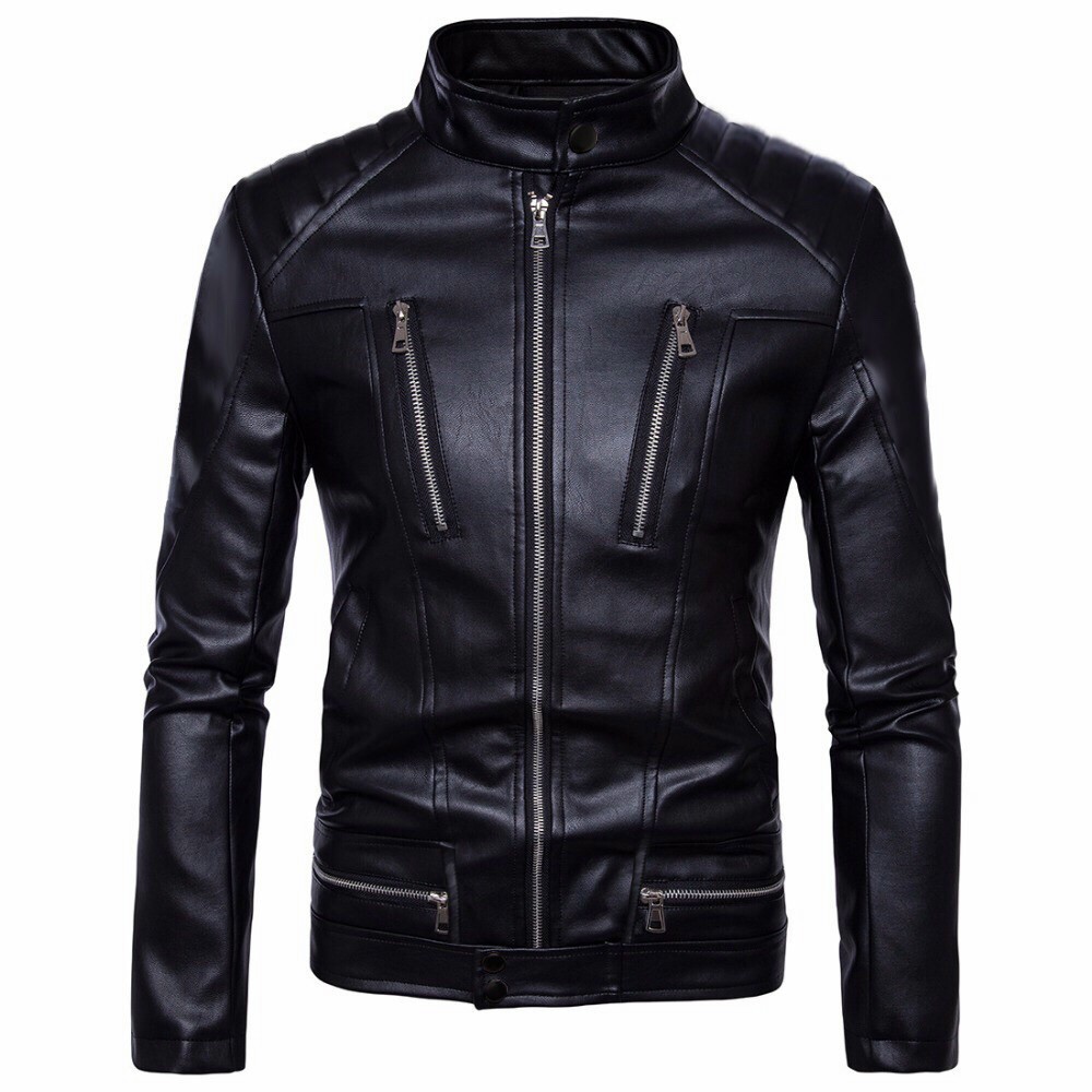 [Hàng Có Sẵn] Áo Khoác Da Nam 💥CAO CẤP💥 Áo LEATHER JACKET Nam Phong Cách Hàn Quốc - HN_STORE16