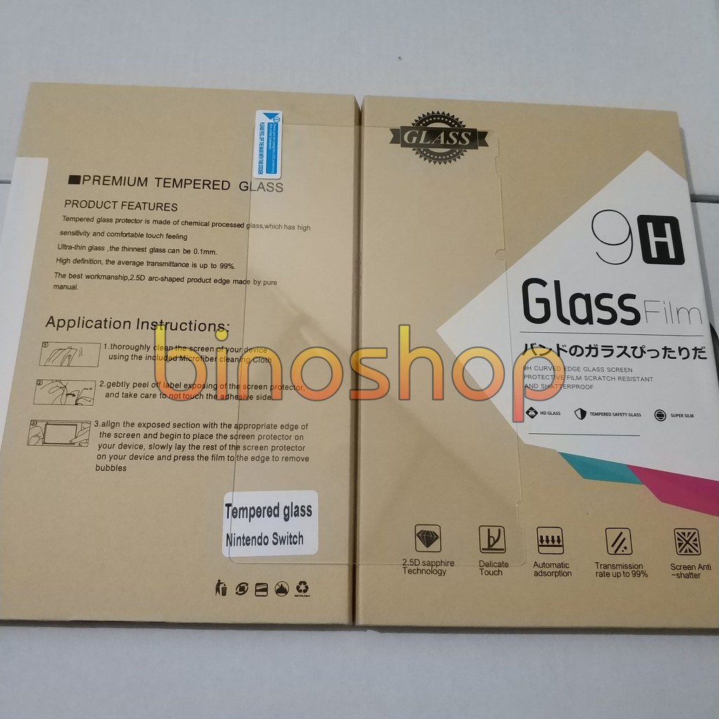 Cường lực Nintendo Switch (Full màn viền cong 2.5D, độ cứng 9H) | BigBuy360 - bigbuy360.vn