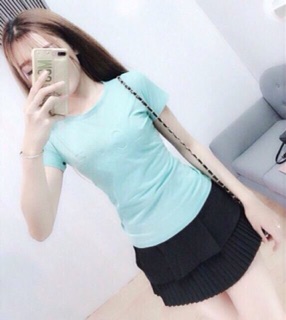 Áo thun nữ body trơn
