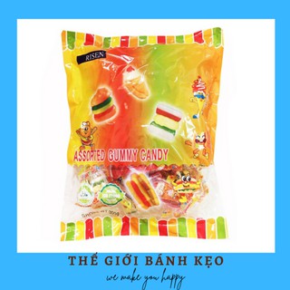 Kẹo dẻo hambuger risen 350gr