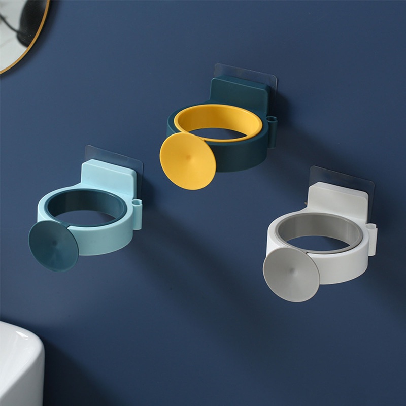 Giá Đỡ Máy Sấy Tóc Gắn Tường Kèm Móc Treo Dây Cáp Tiện Dụng