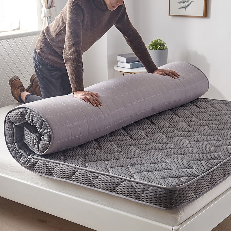 Rẻ và đẹp✐❣☋Nệm dày 1.5m, đệm giường đôi tatami đơn 1.8m, mút gấp được