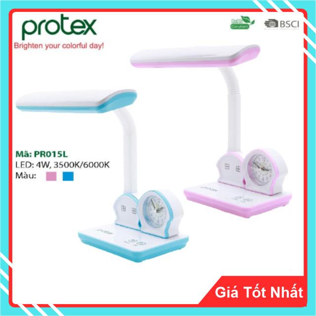 Đèn Bàn LED PROTEX PR015L - Đèn Bàn Học Sinh Chống Cận Thị, An Toàn Cho Mắt Bé