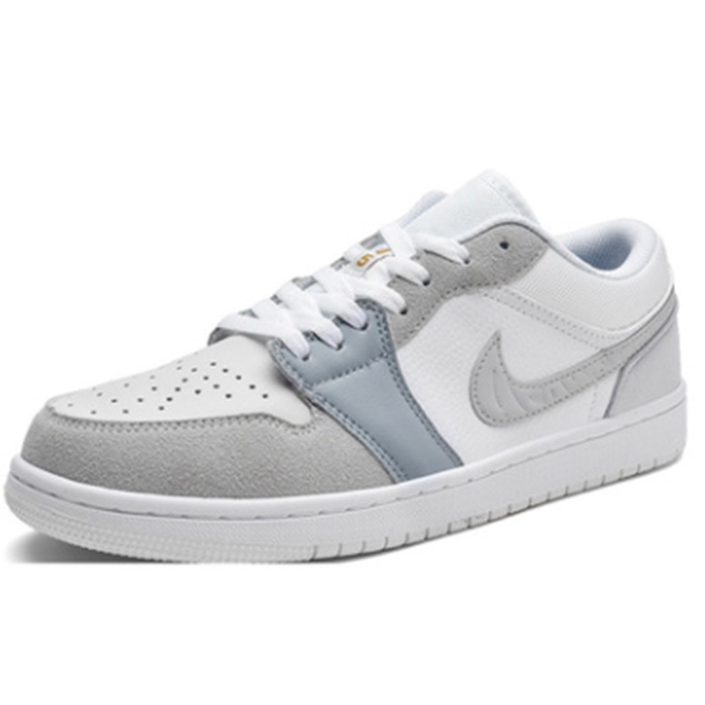 Giày Thể Thao Sneaker AJD Xám Trắng Cổ Thấp ⚡SIÊU ĐẸP⚡ Đế Khâu, Da Cao Cấp, Phối Đồ Cực Chất, Dành Cho Cả Nam, Nữ | BigBuy360 - bigbuy360.vn