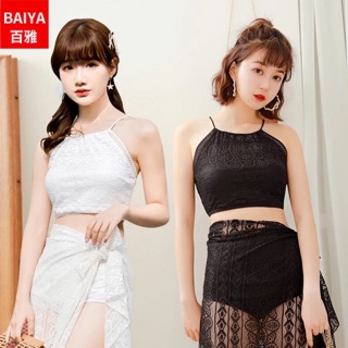 Bikini đồ bơi nữ, set áo tắm 3 mảnh, áo tắm ren